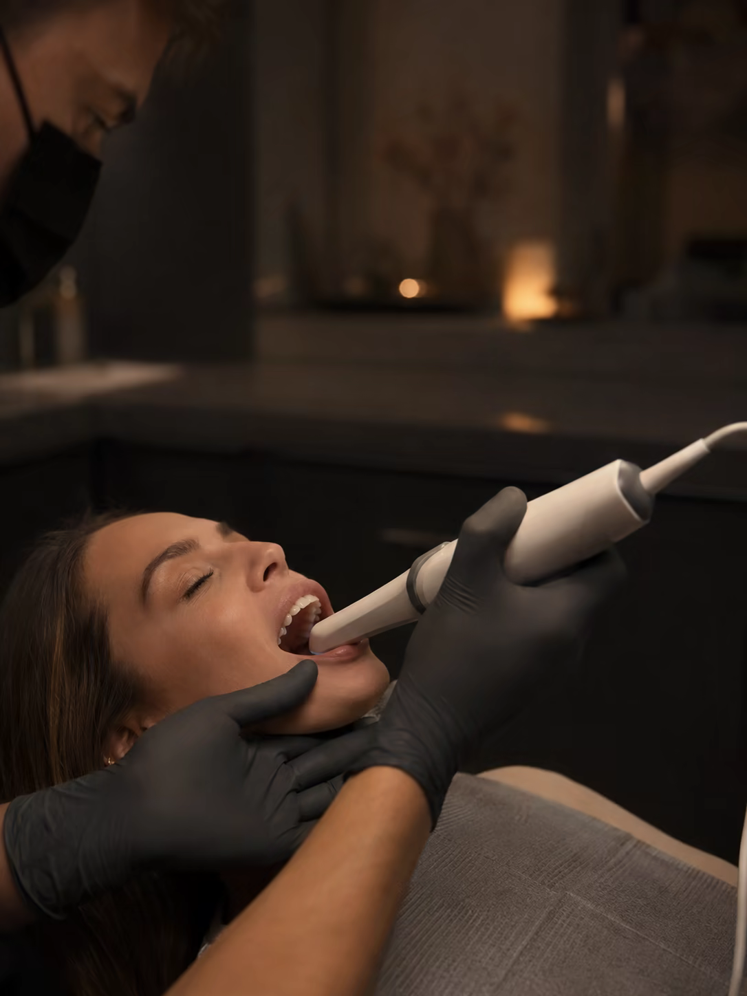 Dental scanning with a handheld intraoral scanner